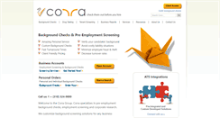 Desktop Screenshot of corragroup.com