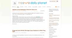 Desktop Screenshot of dailyplanet.corragroup.com